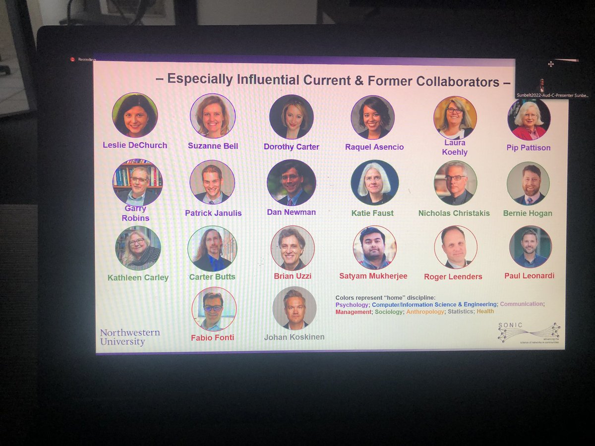 RLC_SNA's tweet photo. To quote #Sunbelt2022 #simmelaward winner #noshir “in the short term we make networks … in the long term, networks make us” 
So true 🙌 https://t.co/6SVA40lqrD