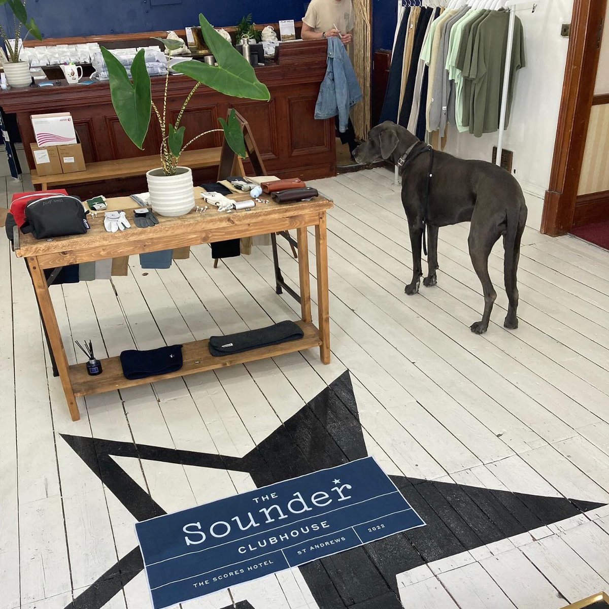 If you are <a href="/theopen/">The Open</a> , the <a href="/sounder_golf/">Sounder Golf</a> clubhouse is a must visit  @scoreshotelstandrews just behind the 18th grandstand. Lots going on in the party garden, golf interviews, celeb guests, golf on, DJ, beer and top tucker! Such a cool place to hang out.