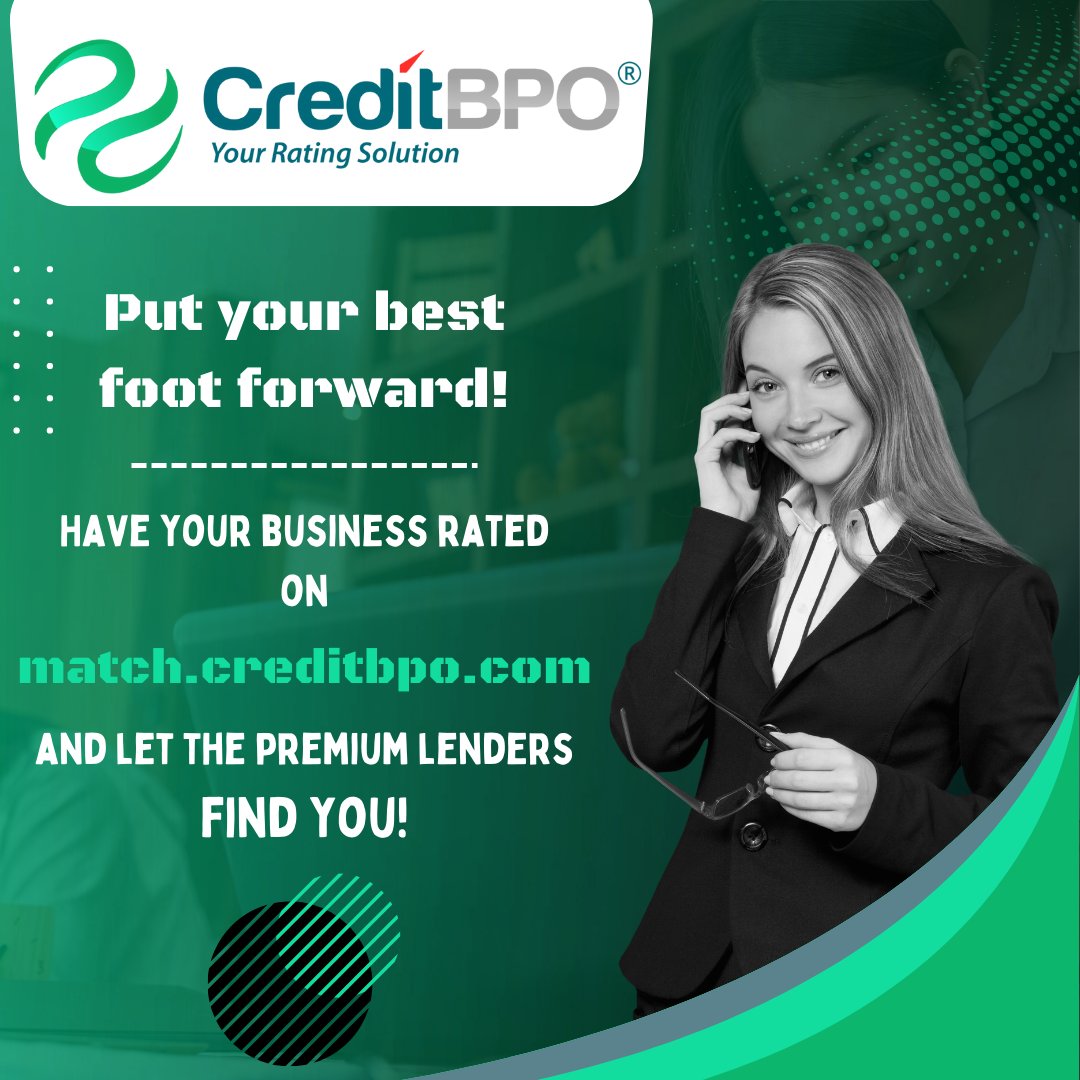 CreditBPO's tweet photo. Match with the top-tier banks and lending
institutions that can help you grow your business
by joining the CreditBPO Matching Platform, an
online network and marketplace that enables
you to easily find what your company needs.

Sign up and subscribe on https://t.co/qBTOxlwZld https://t.co/AIRbwXY8PB