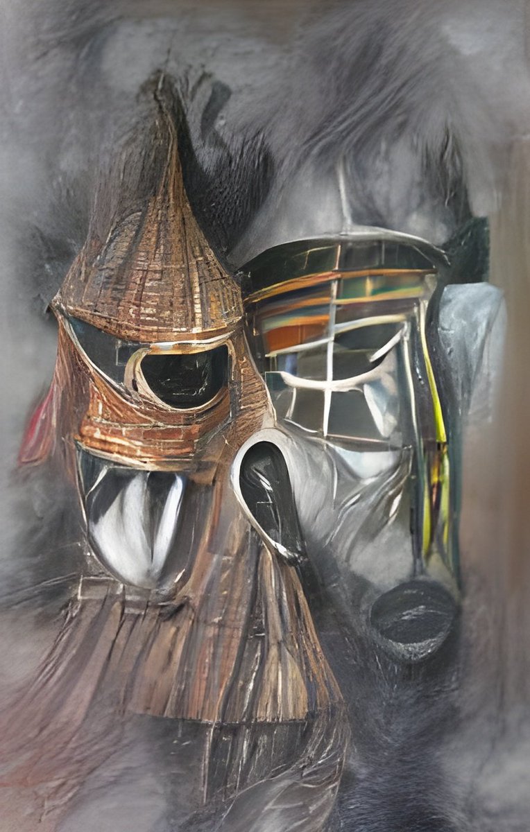 seyifada's tweet photo. Masquerades on digital abstract. https://t.co/BbkMj13pgK