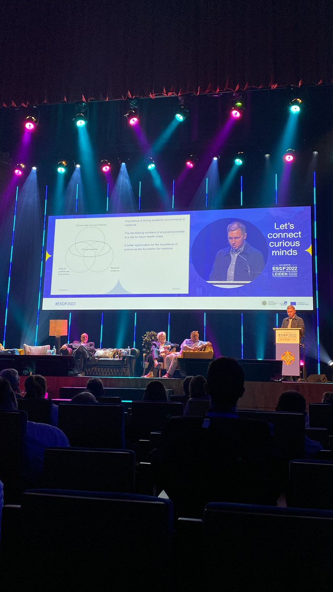 idomingues2's tweet photo. Very interesting notes from @BrodinPetter on the importance of having MDs trained as scientists and working in a strong science-driven society #ESOF2022 https://t.co/5gPHaKCRQB