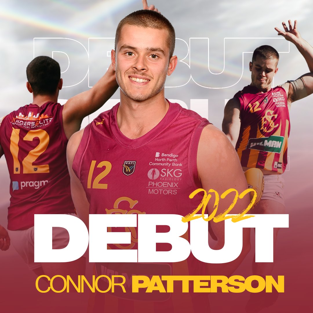 subiacolions's tweet photo. The number #12 is alive again - welcome Connor Patterson 😍🦁🌟
Captain of the 2020 Colts Premiership, the 8th to debut in League and the 18th debut for the Lions this season! #getaroundhim #wafl https://t.co/bDjRIbL7Sc