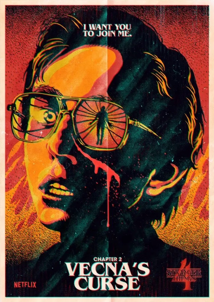 lacriaturacreat's tweet photo. Somos muy fans de estos pósters ilustrados para la 4ª temporada de Stranger Things >>> https://t.co/rwrLmSlJYm 
(por @theristagno) https://t.co/oLKNNt0Ekq