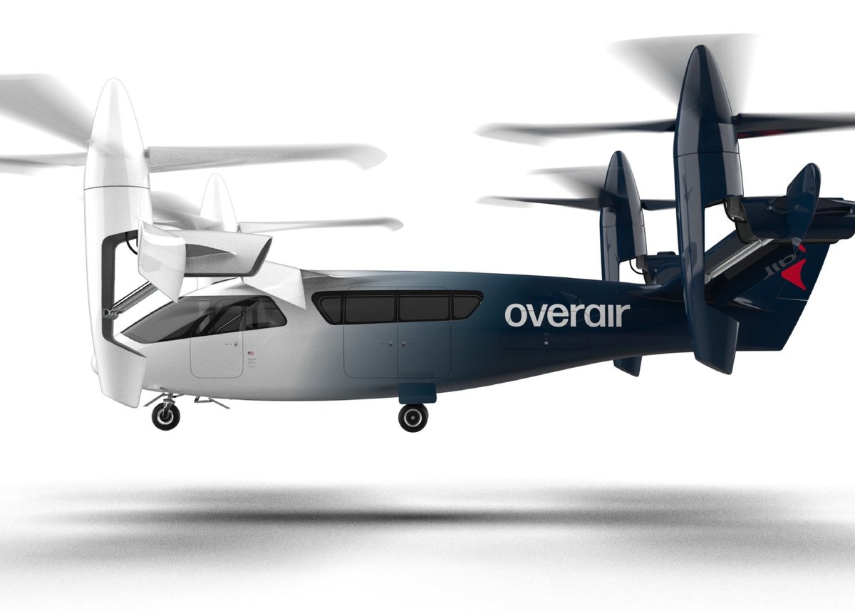 Toray to supply advanced prepreg system for Overair’s Butterfly eVTOL ow.ly/XOz030so60l • Shared on CompositesPress.com • #Composites #Aeronautics #Aviation <a href="/TorayTAC/">Toray Advanced Composites</a>