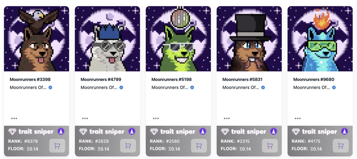 more and more and more.
the floor is so cheep~
let's go to the moon.
<a href="/MoonrunnersNFT/">Moonrunners</a>
 #moonrunnersnft