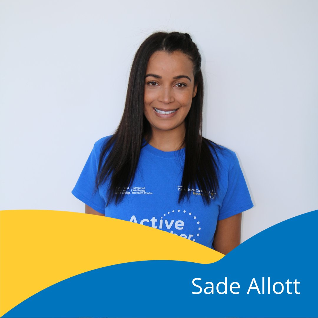 ActiveTogether0's tweet photo. This is Sade! 👋

Sade has worked as a dietitian at @SheffieldHosp for six years covering various specialist clinical areas. She has wide-ranging clinical knowledge and experience in optimising nutrition in patients with a variety of conditions, including colorectal cancer. https://t.co/IagE063ggL