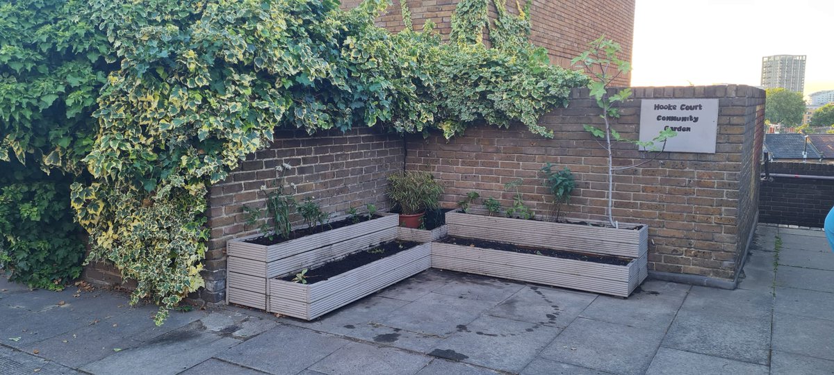 Volunteers clearing and replanting Hooke Court Community Garden in Dutton St which had become a fly tipping spot. <a href="/aidanmasmith/">Aidan Smith</a> <a href="/Royal_Greenwich/">Royal Borough of Greenwich</a> <a href="/GreenwichSoc/">Greenwich Society</a> <a href="/853london/">853london</a> <a href="/jeffery_hayley/">Hayley Jeffery</a> <a href="/HillsValesSE10/">Hills&ValesSE10</a>
