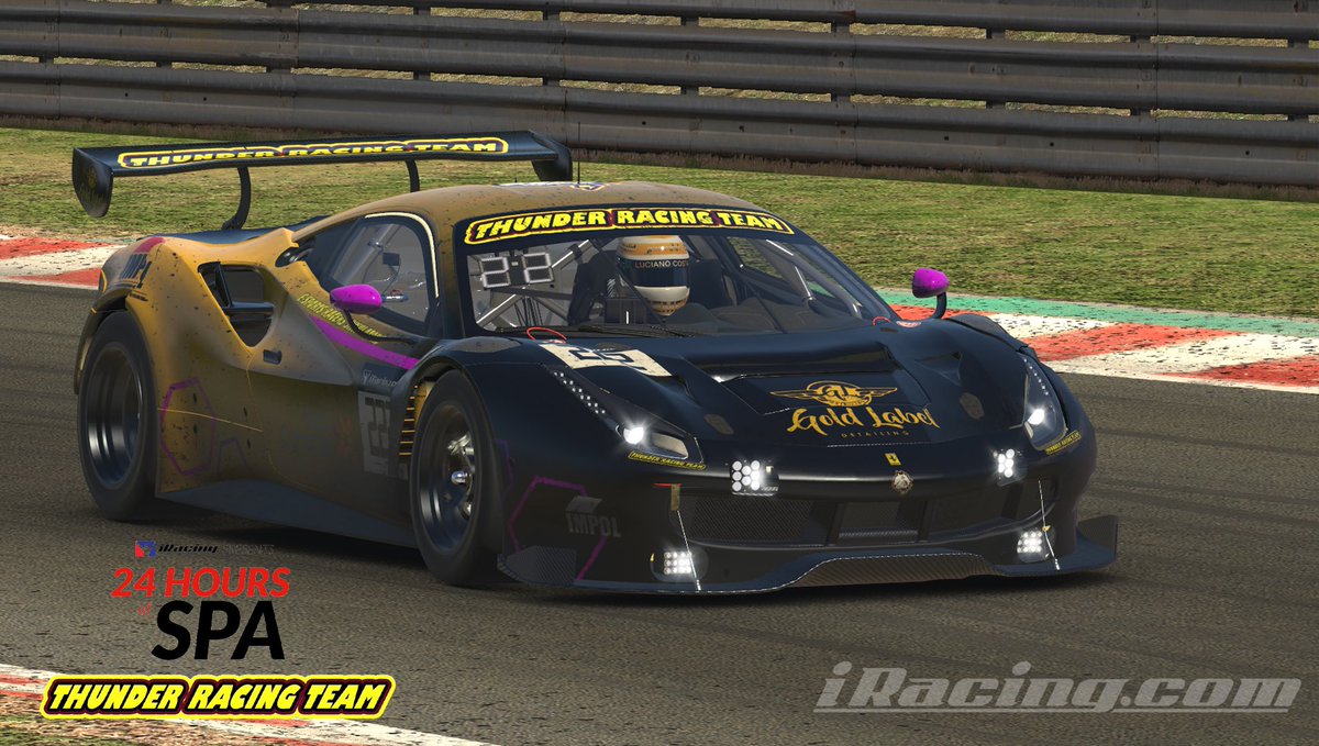 Preparado ya para las 24h de spa en <a href="/iRacing/">iRacing</a>. Nos espera mucho 🥵          <a href="/ThunderRacingT1/">Thunder Racing Team</a>