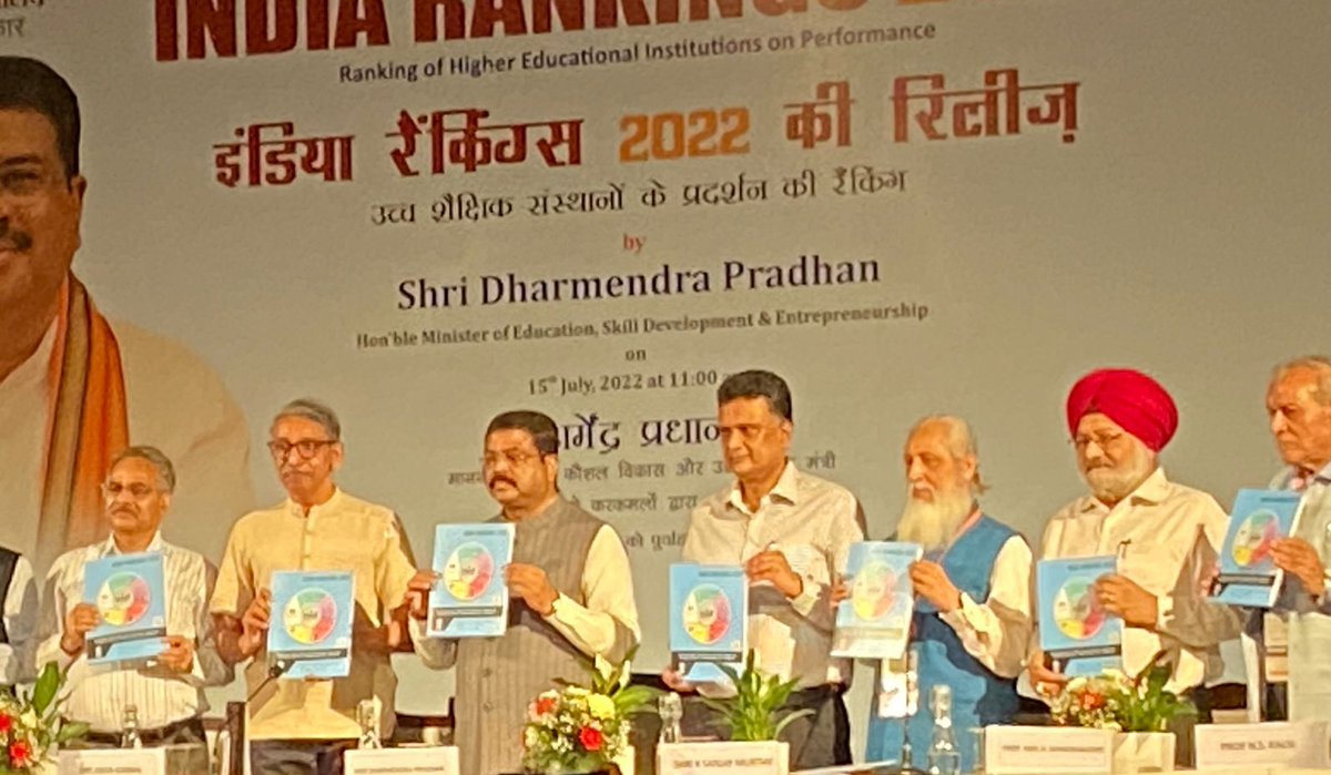 iit__mandi's tweet photo. Delighted to share that @iit__mandi is ranked 20th in the Engg. category and 43rd Overall in #NIRF2022! 

With this significant stride ahead in national ranking, we reiterate our commitment towards achieving excellence in teaching, research &amp; societal development.

@Dir_IIT_Mandi https://t.co/vLRSHG3WQB