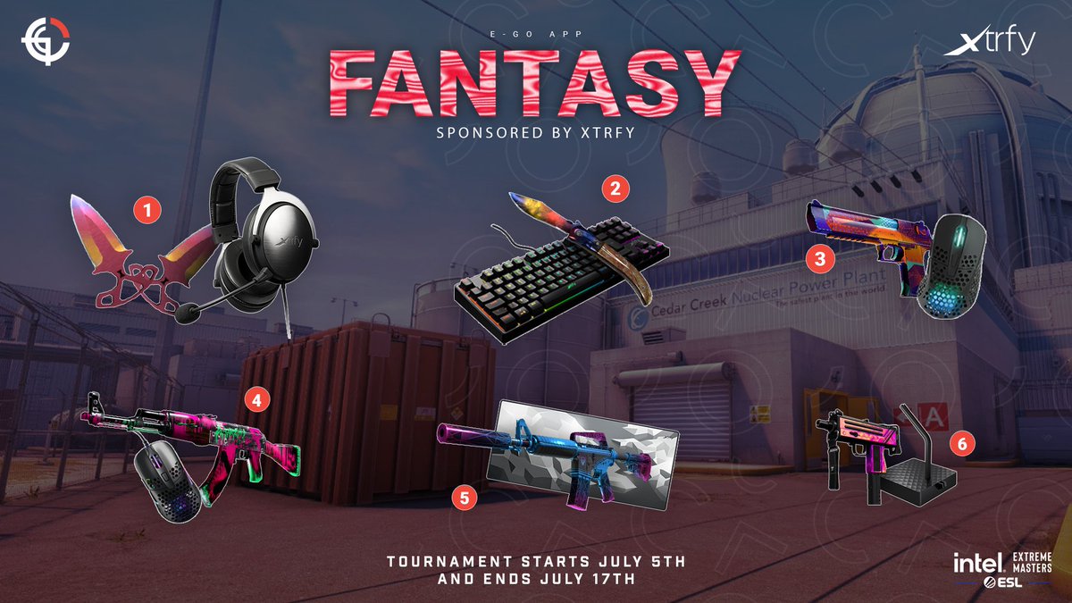 A prize pool valued at over €1200 is looking to be claimed. 💰

Do you have what it takes in IEM Cologne Playoffs? 💥

Sponsored by: <a href="/Xtrfy/">Xtrfy</a> &amp; <a href="/OyDrinks/">OY Drinks</a> 

Create your fantasy lineup here: buff.ly/3A81VLN