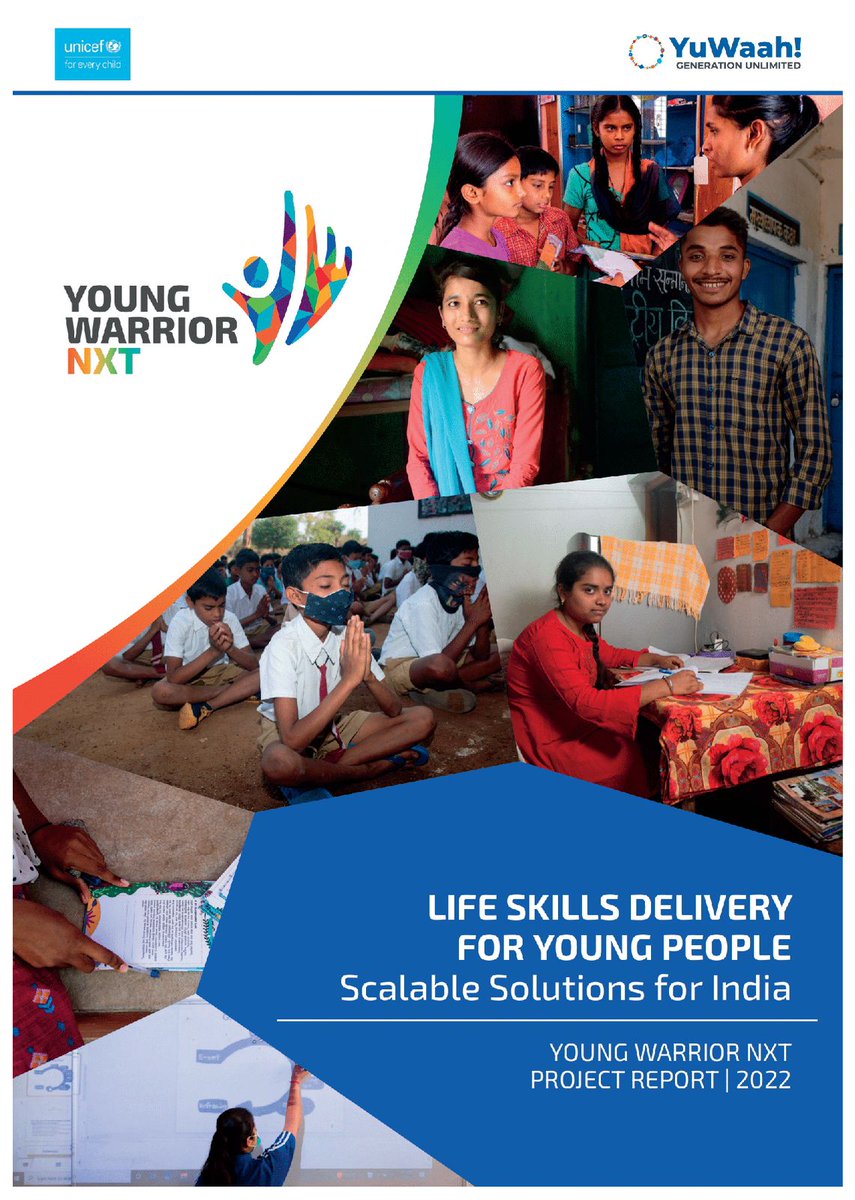 YuWaah (Generation Unlimited India) at UNICEF tweet media