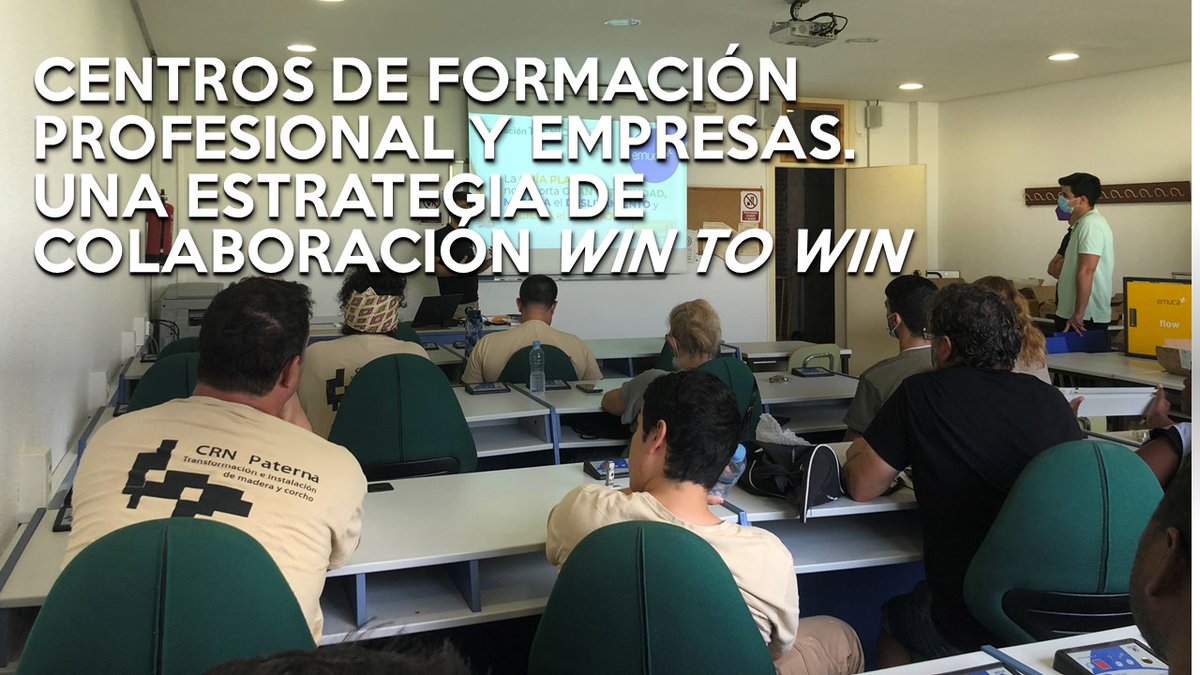 CRNMaderaCorcho's tweet photo. ➡️Disponible ya en nuestra web CAMBIUM el artículo "ᴄᴇɴᴛʀᴏs ᴅᴇ #ғᴏʀᴍᴀᴄɪóɴᴘʀᴏғᴇsɪᴏɴᴀʟ ʏ ᴇᴍᴘʀᴇsᴀs. ᴜɴᴀ ᴇsᴛʀᴀᴛᴇɢɪᴀ ᴅᴇ ᴄᴏʟᴀʙᴏʀᴀᴄɪóɴ ᴡɪɴ ᴛᴏ ᴡɪɴ".
🔛Empresas+FP=calidad formativa
🔗https://t.co/xXwUHAKdtF
#somoscrn #crnmaderaycorcho #fp #emuca https://t.co/pqjDtGGISz