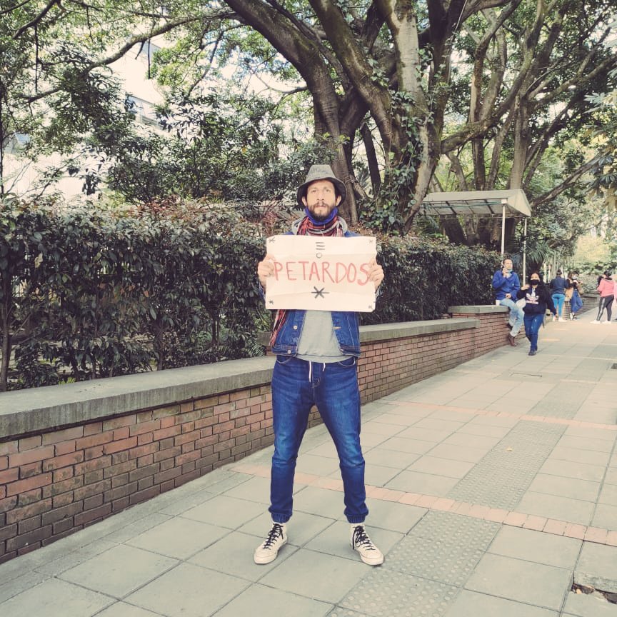 #FaceClimateEmergency Stop burning our future. <a href="/zeroesuno/">ZeroEsUno.Theory</a>
<a href="/ApibOficial/">Apib Oficial</a> <a href="/ONIC_Colombia/">Organización Nacional Indígena de Colombia - ONIC</a>
"When the last tree has been cut down, the last fish caught, the last river poisoned, only then will we realise that one cannot eat money” -Cree Prophecy-  #ClimateActionNow #FossilFreeWorld