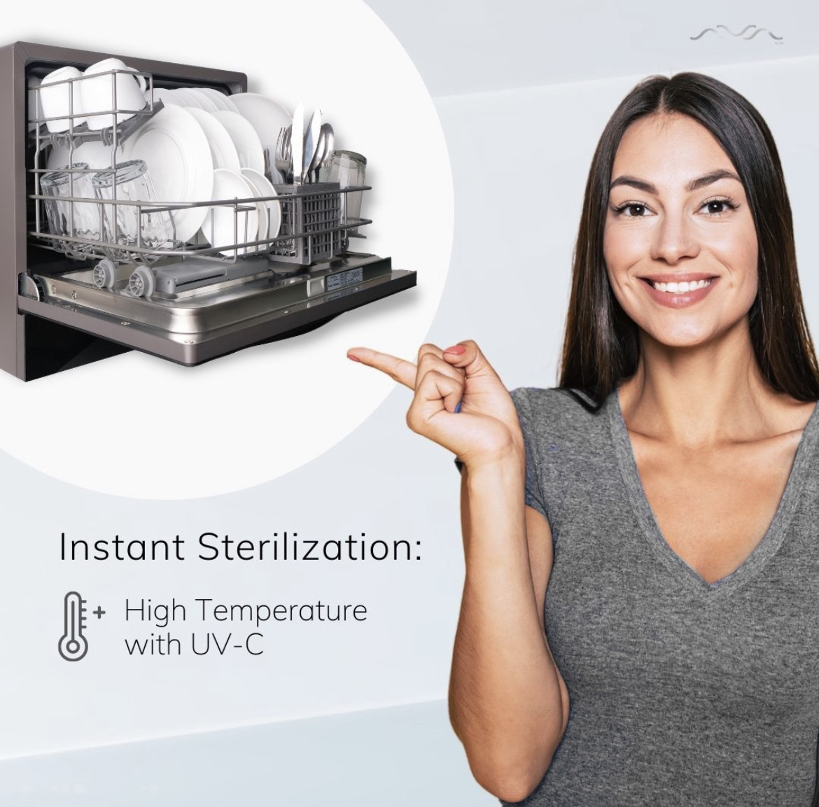 ava_living's tweet photo. DISHWASHERS ARE MORE HYGIENIC. High water temperature is needed to make sure germs and bacteria are killed during washing.  The hot water in the AVA dishwasher ensures that food residues are completely washed off and your dishes come out 100% clean. https://t.co/F9f8c0AEv8