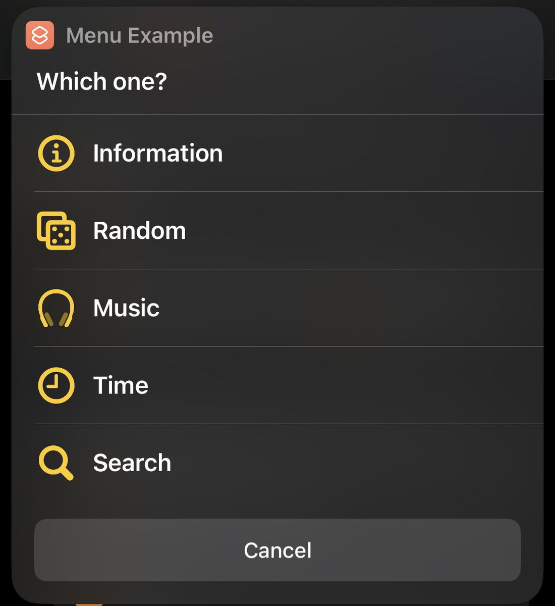 ToolboxProApp's tweet image. Latest iOS beta includes some new menu actions - create attractive menus from SF Symbols, Emoji or Images.
There’s also a new Quick Menu action with has some new features.