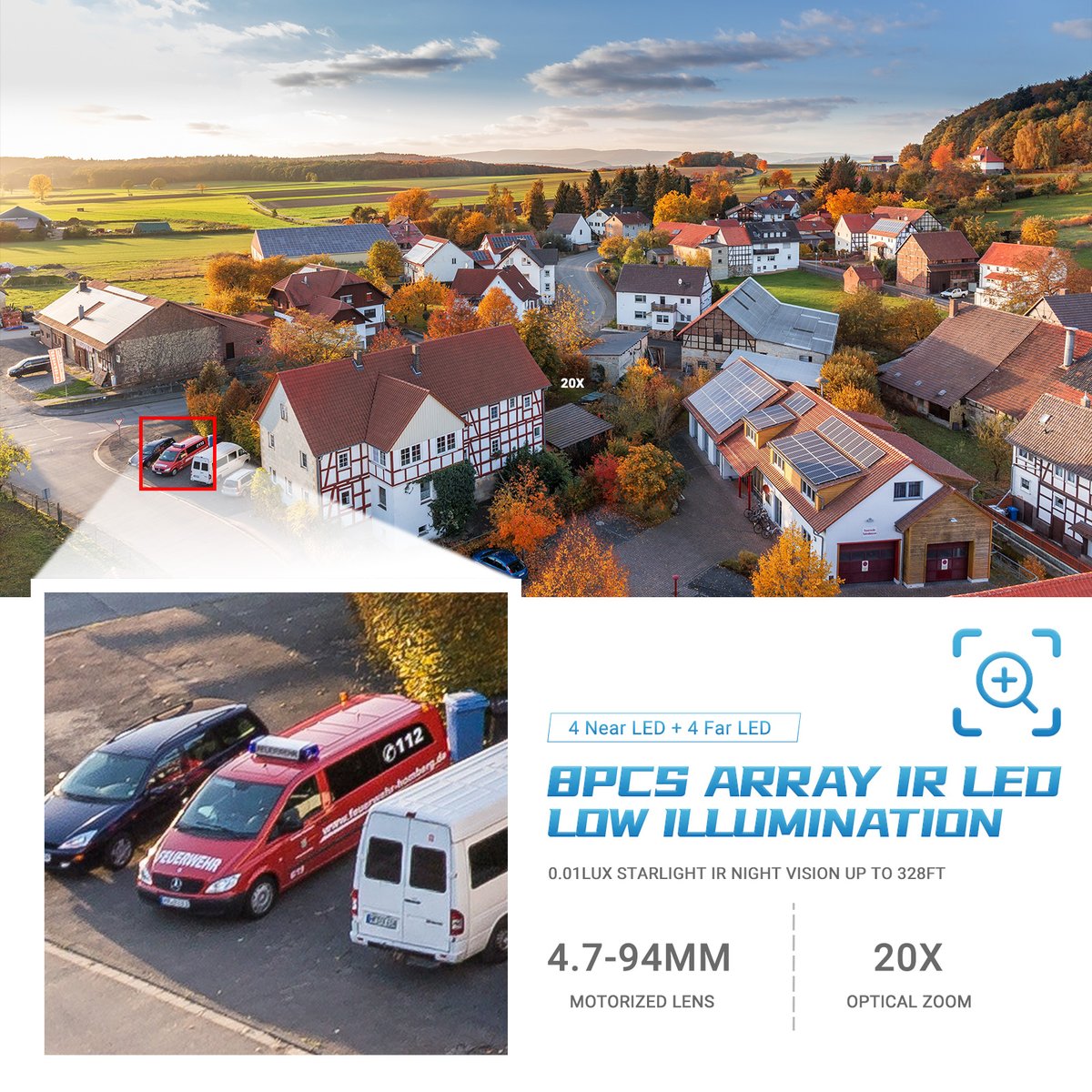 vikylinofficial's tweet photo. 🥳PTZ-4820-IZT 20x optical zoom lens,4.7-94mm Focal https://t.co/xlWslwlSGV can see what you want to see very clearly.
https://t.co/GyiLfOy6cQ
#Tracking #DOMECamera #ptzcamera #poecamera #vikylincamera #securitycamera https://t.co/3NEBLZdWKD
