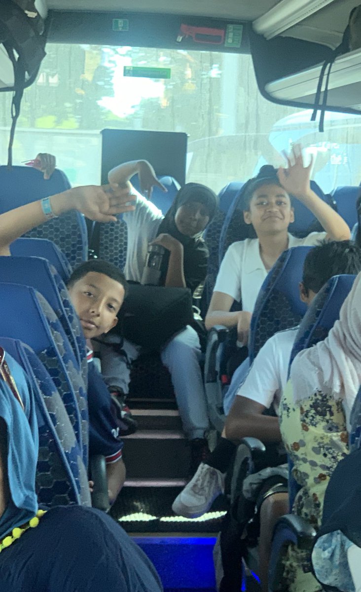 It’s finally beach day! The last coach has left school and we are on our way to Broadstairs!