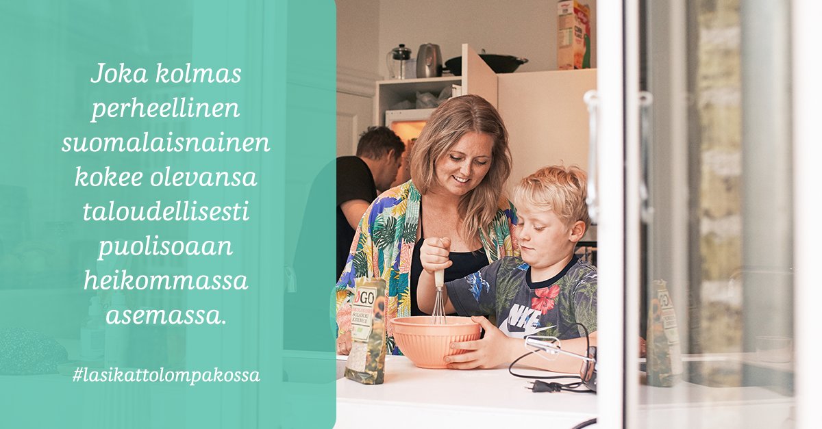 DanskeBankFI's tweet photo. 💭”Taloudellisen tasa-arvon lähtökohtana on oman ja perheen taloudellisen tilanteen tunteminen ja raha-asioista puhuminen ja sopiminen”, @LaineRiikka toteaa.

Lue lisää tärkeästä aiheesta: https://t.co/fw6XKk1VXR 💙

#taloudellinenmielenrauha #lasikattolompakossa #SuomiAreena https://t.co/SEMUQIgwSD