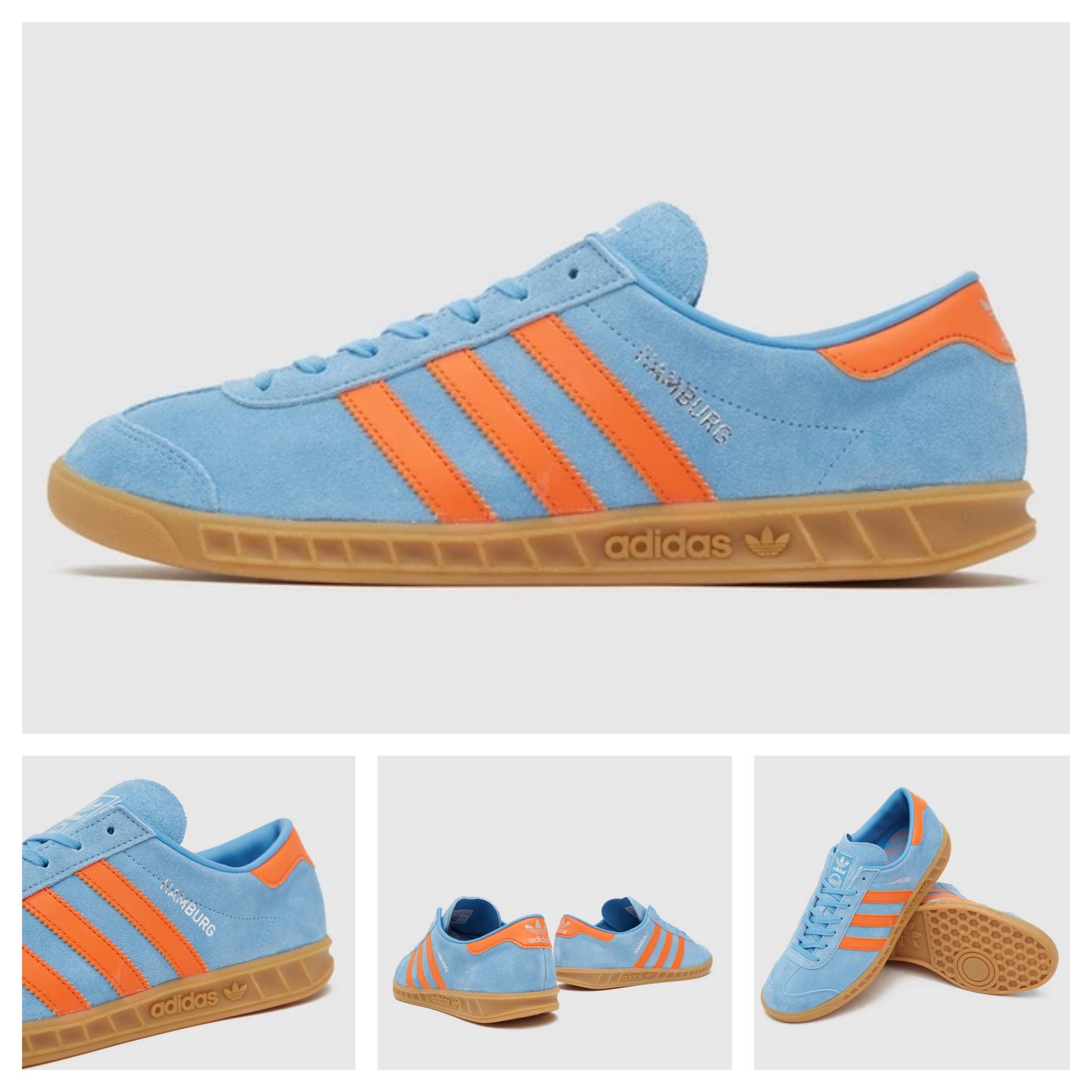 Man Savings on X Ad New Release Blue Orange colourway adidas Hamburg now online and available here https t 2J17TkqxXv 80 RRP Sizes 6 to 11 https t po1ROCJRH9 X