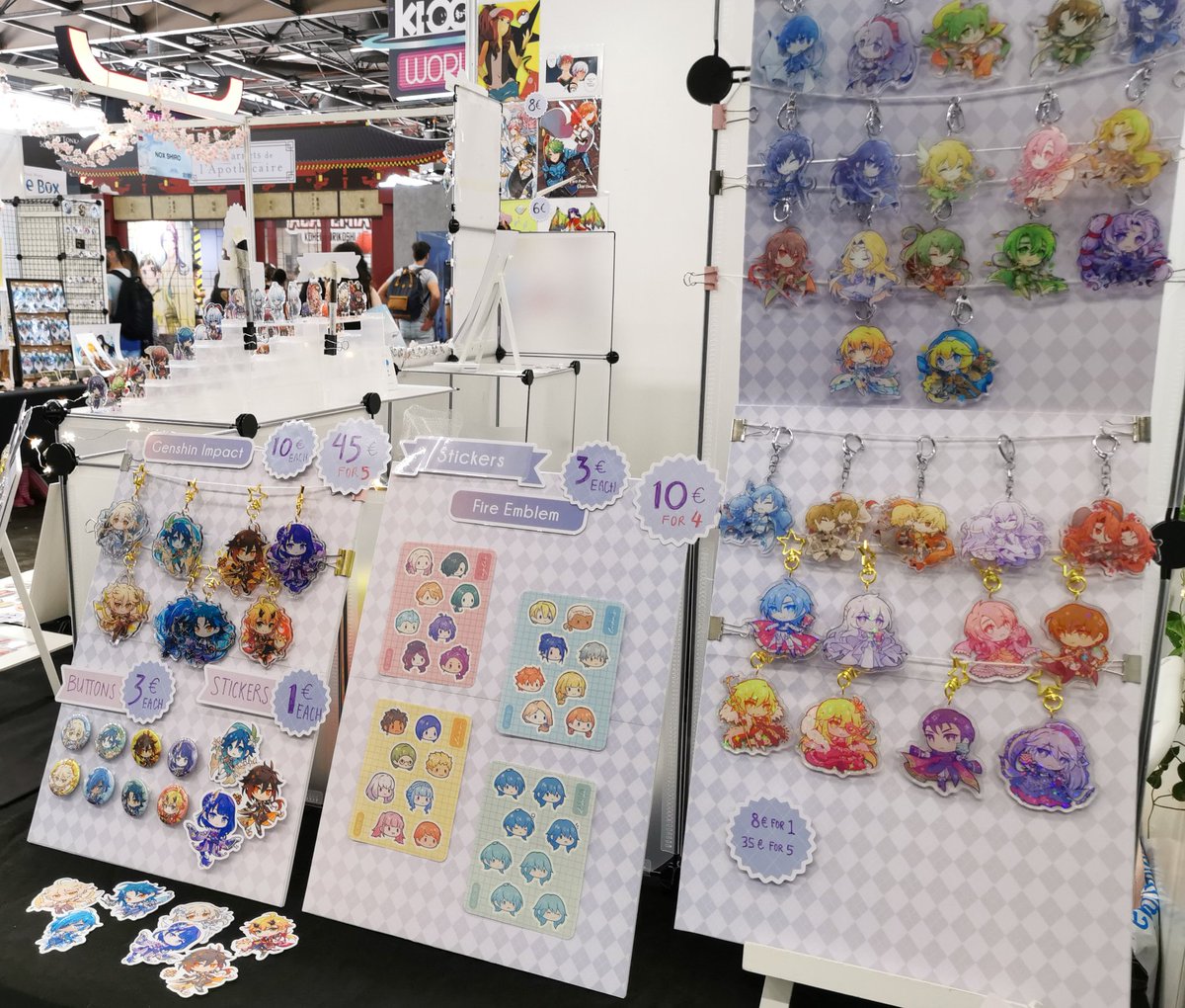 HZokki's tweet photo. Bonjour😳🇫🇷
Japan Expo Paris started yesterday~ This time I have @embubuu with me. Feel free to swing by our booth (A192) in Hall 5A✨❤️ Can't wait to see you!! 

#japanexpoparis #JapanExpo2022 https://t.co/lD4MbhfD0B