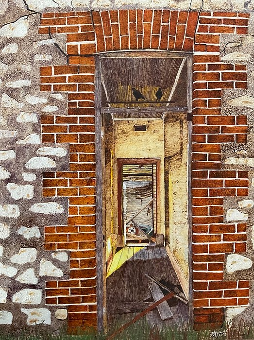 PyroWax's tweet image. New artwork for sale! - "Hall Of The Rising Sun" - fineartamerica.com/featured/hall-… @fineartamerica