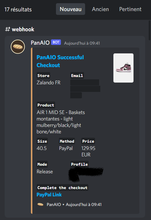 Restock day🍽️
Only 40 accs🤣

Bot : <a href="/panaiobot/">PanAIO</a>
Proxies : <a href="/TyphonPremium/">Typhon Premium</a>
CG : <a href="/ErrorFrance/">Error_France</a>
Tool : <a href="/ToolsHubio/">Tools Hub</a>
