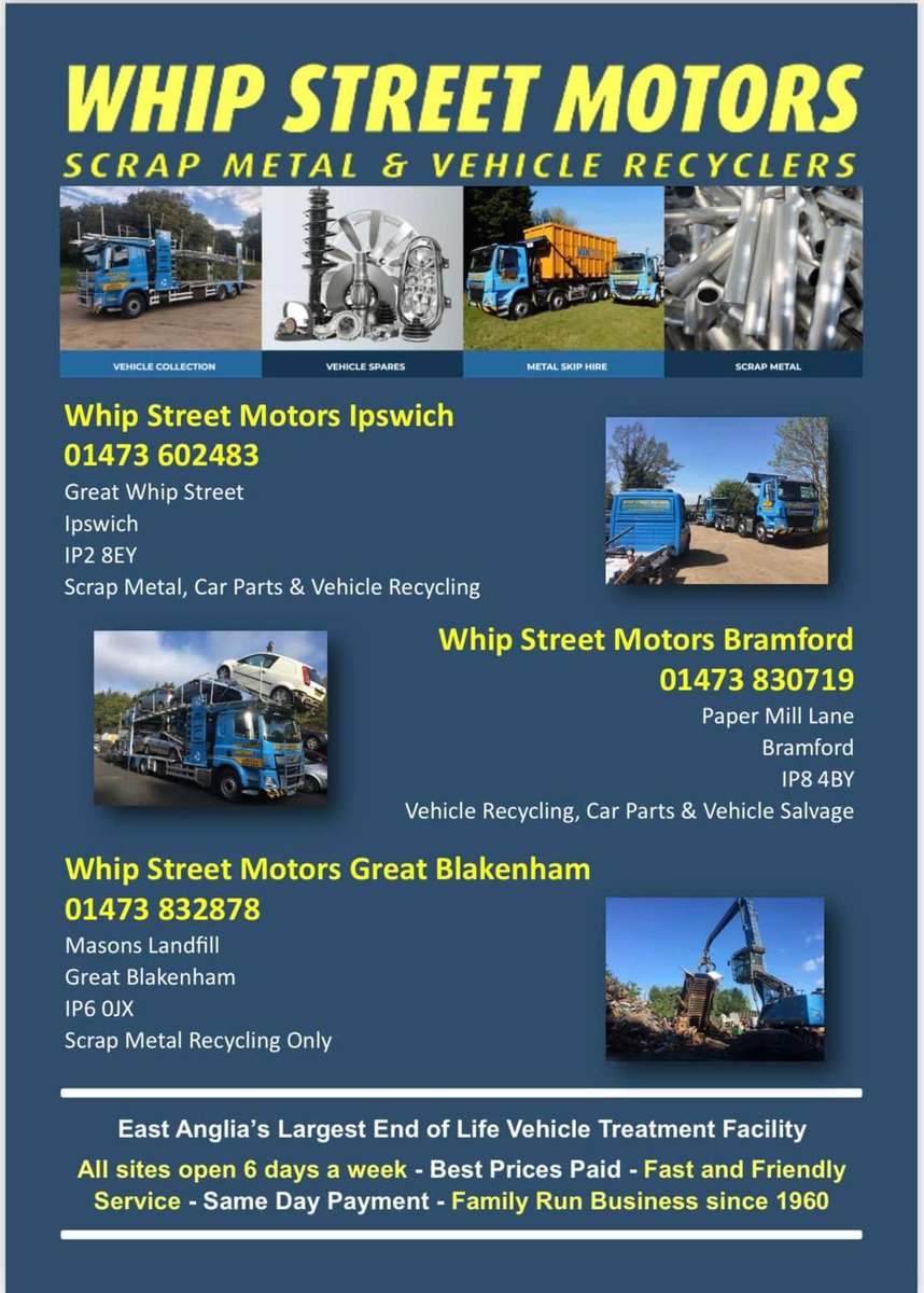 Ahead of the new season a big thanks to our main sponsor <a href="/whipstreet/">Whip Street Motors</a>. We appreciate their generous sponsorship 👊💙🖤 #ClubSponsor