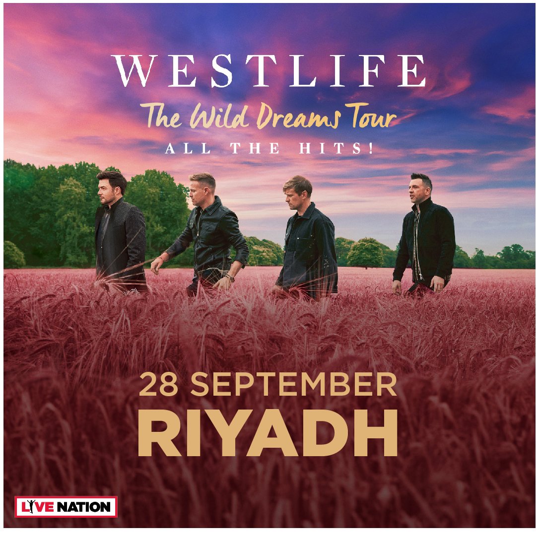 westlifemusic's tweet photo. We love seeing you all at our shows so we’re really excited to announce that we’ll be coming to Riyadh and Abu Dhabi in September! 💛 https://t.co/ef0AYuoJvm