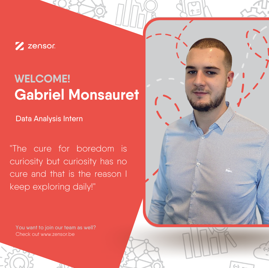 A new intern has joined our data analyst squad! Gabriel Monsauret welcome to the team! 🎉

Gabriel: we are looking forward to seeing you grow at Zensor! 💪

Check out our LinkedIn post to know more about Gabriel: linkedin.com/feed/update/ur…
