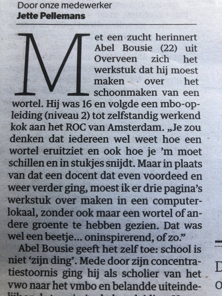 IkoDoeland's tweet photo. Deze absurditeit en het niet erkennen van de pracht van het praktische! #embodiedknowledge https://t.co/TsEjsd4Glz