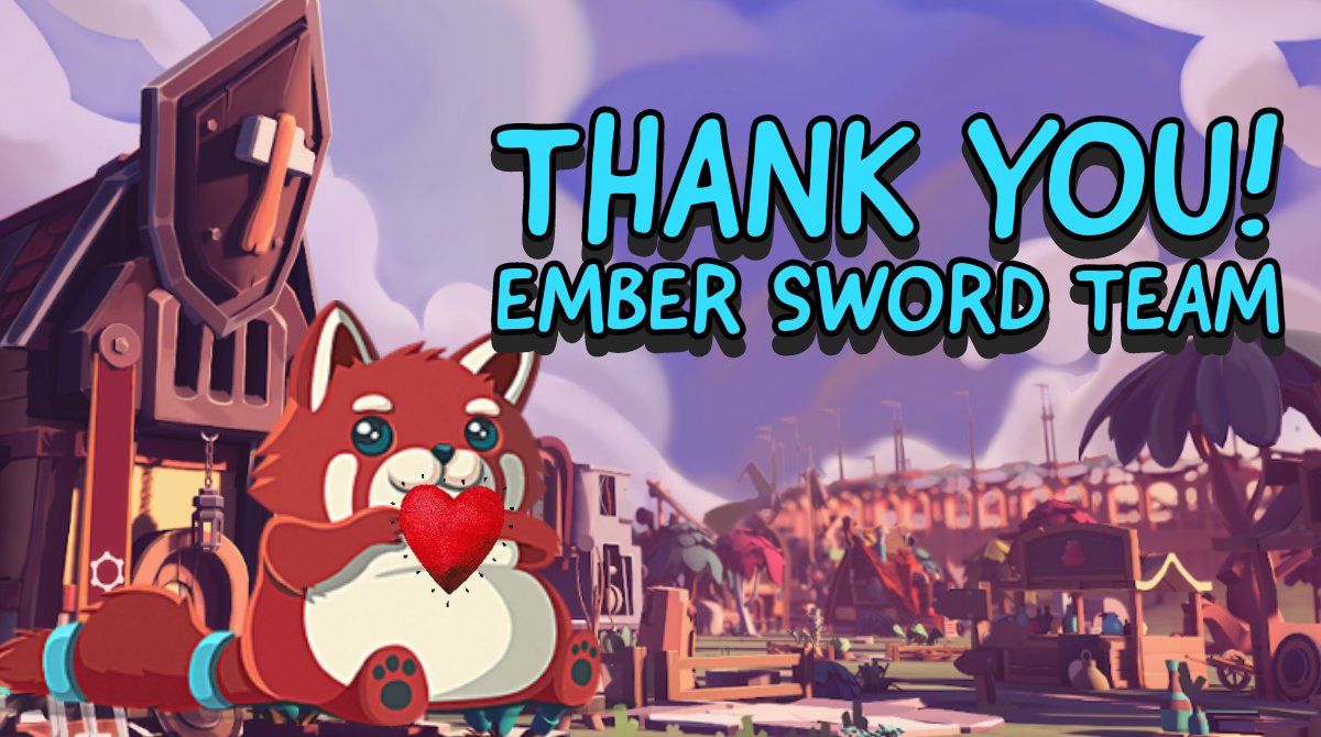 emprendedornft's tweet photo. @PlayEmberSword Wow, I still can't believe it, thanks to the whole Ember Sword team for making a great game that millions will surely enjoy. https://t.co/oZ2HNwEKEw