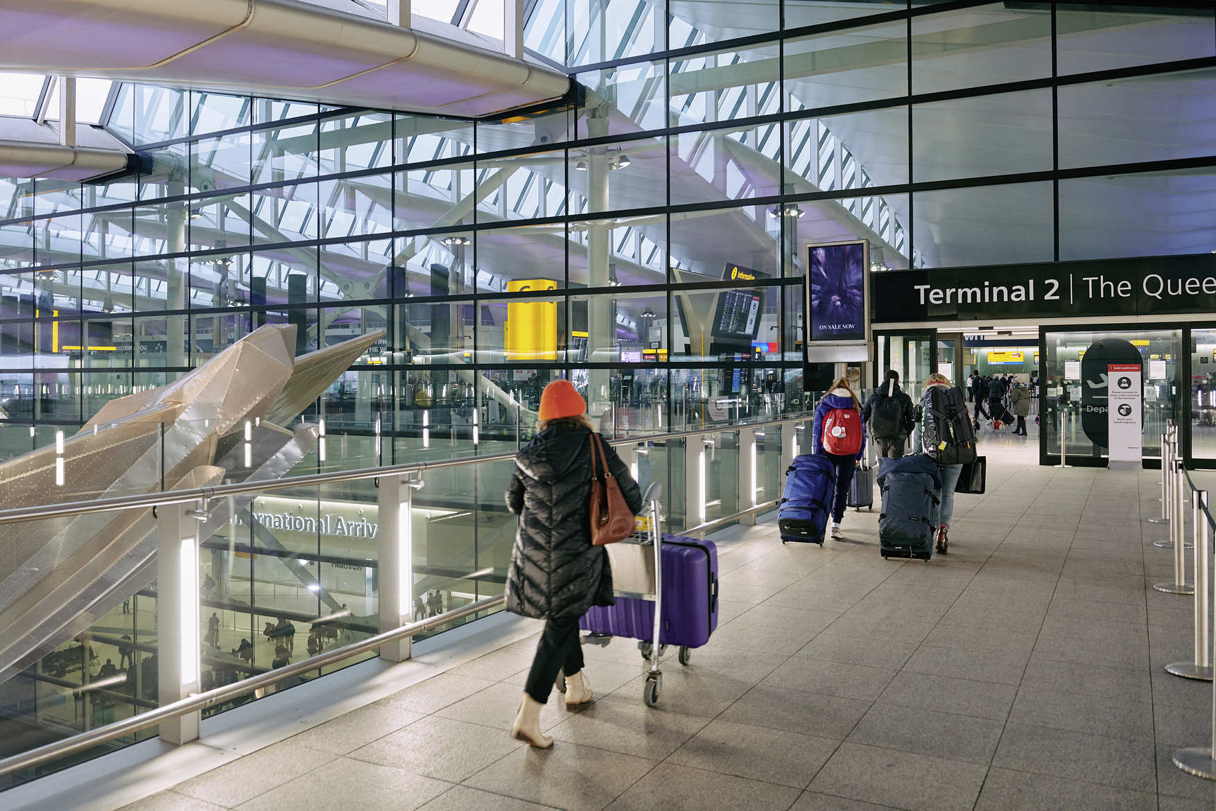 London Heathrow Airport  Where are we? 