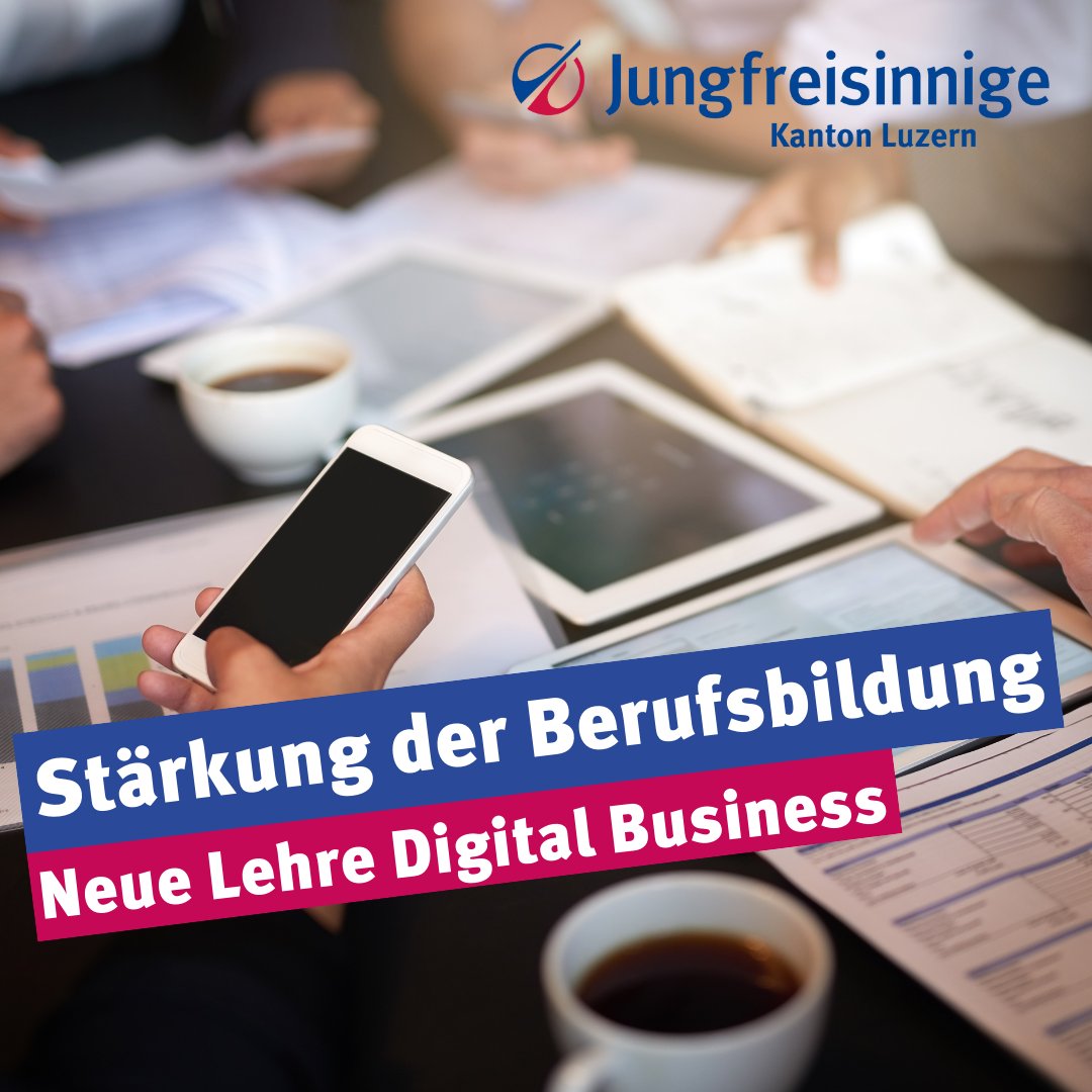 jfluzern's tweet photo. Stärkung der Berufsbildung 💪 Wichtiger Schritt gegen den Fachkräftemangel der aufzeigt, dass mit einem EFZ die besten Chancen auf dem Arbeitsmarkt bestehen 🚀
#wirmachenzukunft #jungfreisinnige #jflu #jungfreisinnigeluzern #fdp #fdpluzern #berufsbildung #it #digitalisierung https://t.co/JiDTOt9BZ5