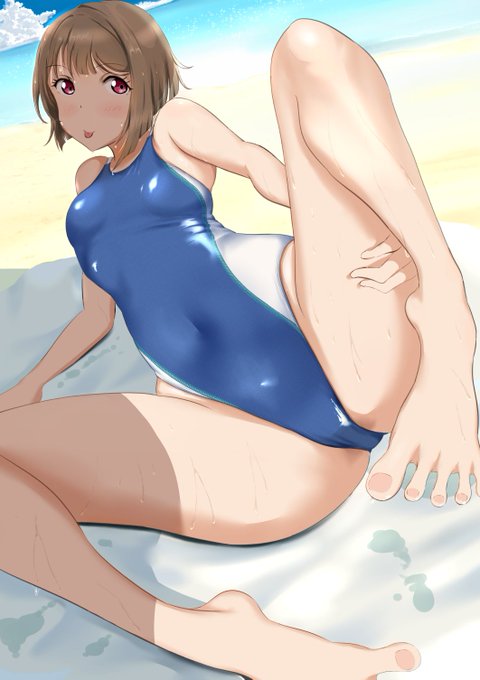 かすみん競泳水着 