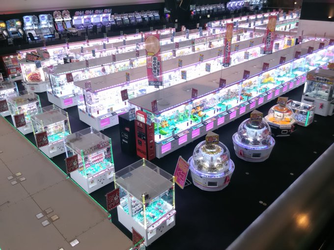 草加市 10円キャッチャーもあります Round1 ラウンドワン 草加店 内に ギガクレーンゲームスタジアム がリニューアルオープンしました 号外net 草加市