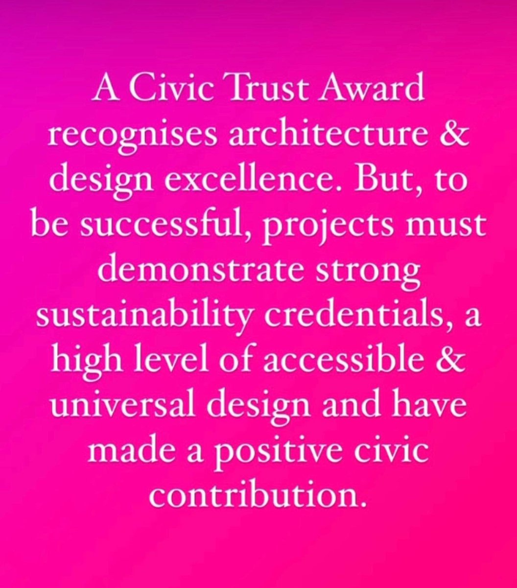 CTAwards's tweet photo. JUST 1 WEEK TO GO
The 2023 Civic Trust Awards application round closes 5pm FRIDAY 22nd JULY https://t.co/RLSLxYcVe2
For more information and assistance in completing your entry https://t.co/AOBYFJf0YH…
#architecture #Sustainability #inclusion #universaldesign #community #cta23 https://t.co/8hpjlnlyIl