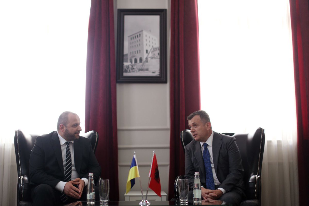 Balla and Spiropali meet Zelensky’s envoy: Albania strongly condemns Russia’s unjustified aggression- en.ata.gov.al/2022/07/15/bal…
