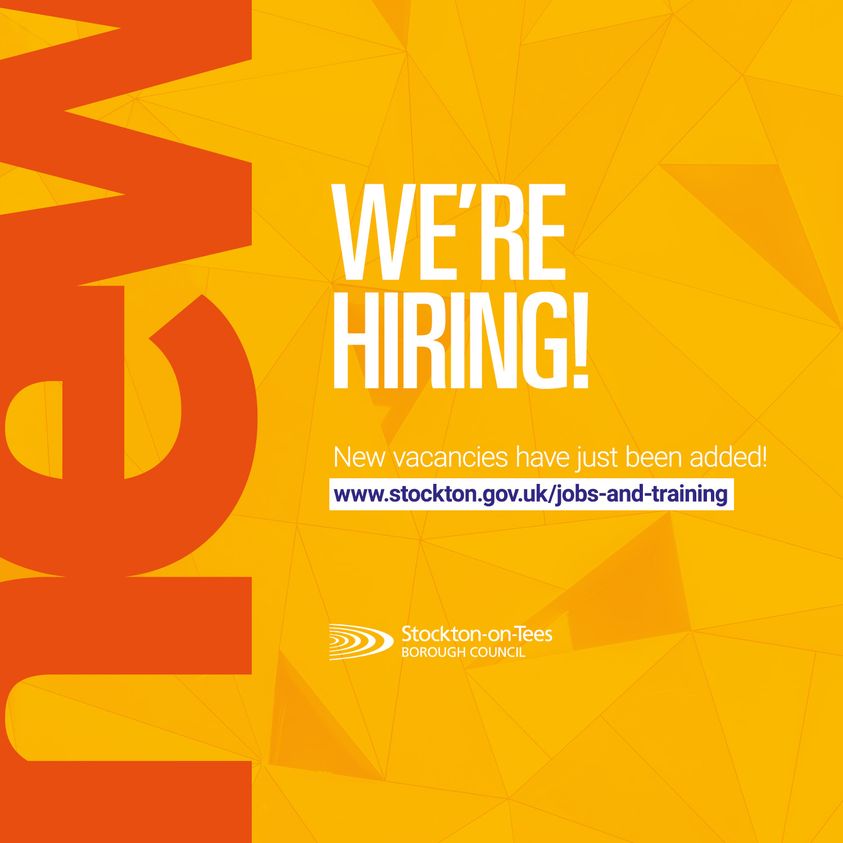 StocktononTees Borough Council on Twitter "*** JOB VACANCIES