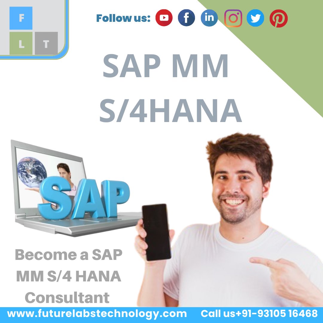 labs_technology's tweet image. ERP MM S4/HANA Course will prepare the students to learn and understand processes such as purchasing,goods receiving,material storage, consumption-based planning,and inventory.
For more details connect with us !
9310516468
 #erpcourse #erptraining #bestinstitute #industryexperts