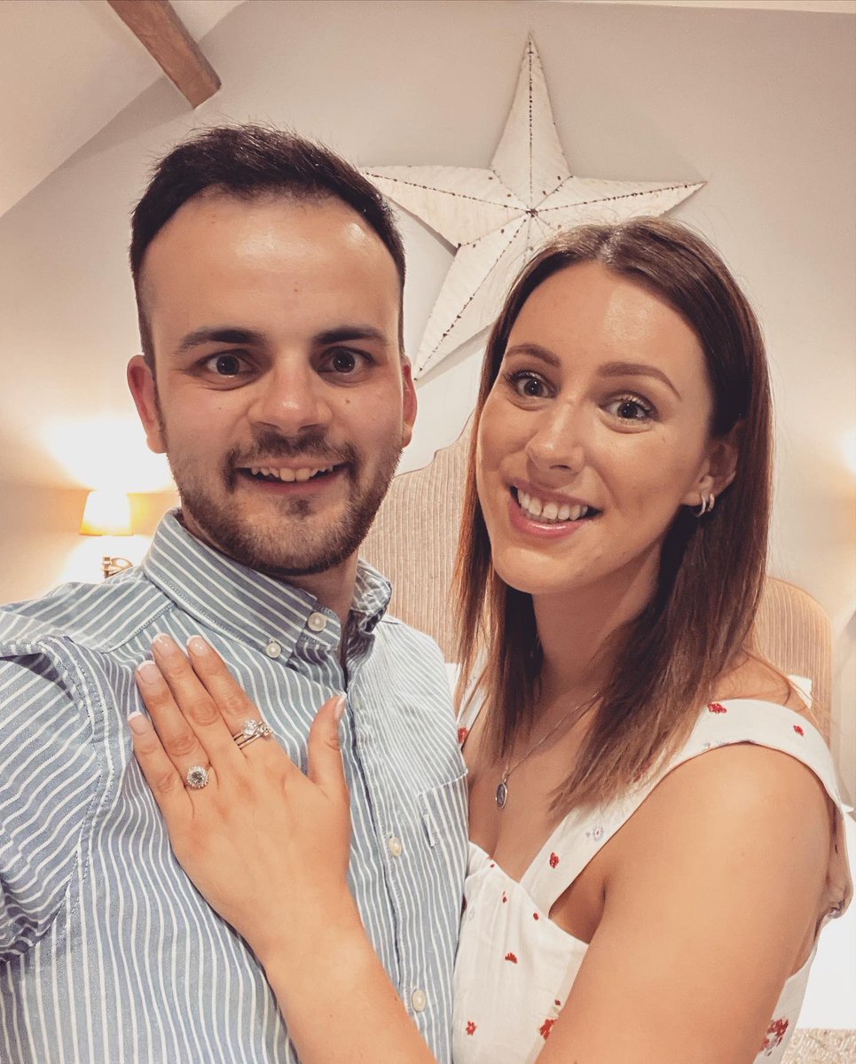 GenLewisJourno's tweet photo. Some personal news - earlier this week I got engaged! It was all very lovely &amp; we are very happy living in our little bubble. https://t.co/kumk1dyrEh