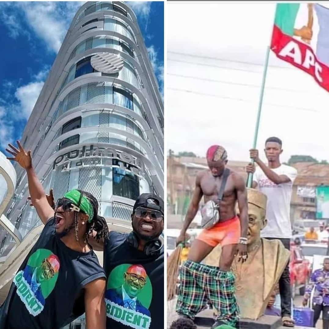 The difference is clear! Retweet for OBIdience! Like if you don't want to eat agbado come 2023😩😂
#ASUUStrike #davidhundeyin #LabourChallenge #LabourParty #Davido #PSquare #Psquare100CitiesWorldTour