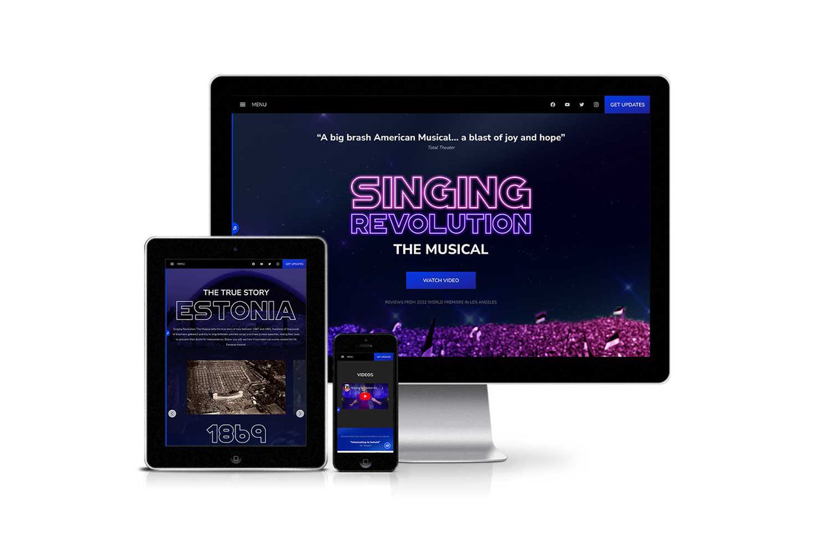 Thrilled to share the NEW website for Singing Revolution: The Musical. Take a look at Estonia's history in an interactive timeline, explore the press and media around our L.A. World Premiere, and be sure to subscribe to updates on our Pre-Broadway developmental work!
#nyc
#Bway