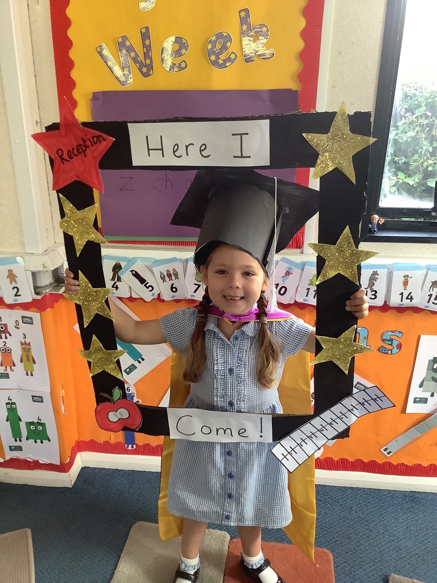 LlansannorPS's tweet photo. Nursery Learners all ready for Reception #ready #graduation2022  #class2122 #llpsamnursery @CSC_FP https://t.co/hSpd06xpYt