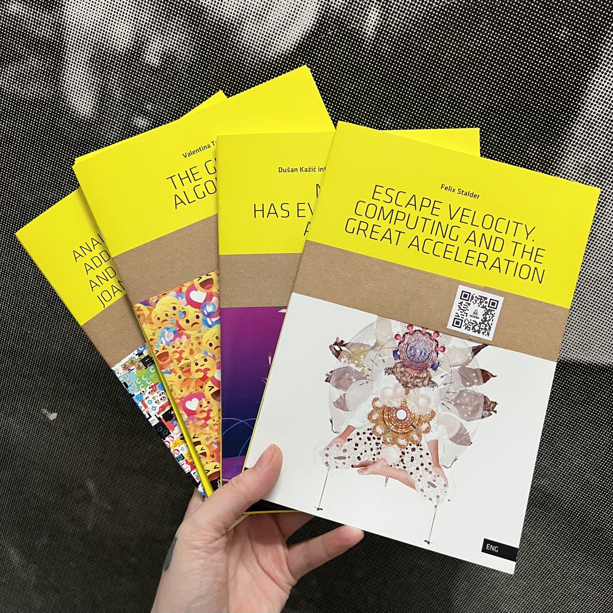 aksiomaorg's tweet photo. All the #PostScriptUM booklets released in the framework of the #NewExtractivism program now also in a special combo: https://t.co/2xCA2IQTvs 🤩

#MatthewFuller @stalfel #ClémenceSeurat #DušanKažić @valentinatanni @joana_moll @TheCreaturesLab @disnovation @bengrosser https://t.co/LIS8rVIyXy