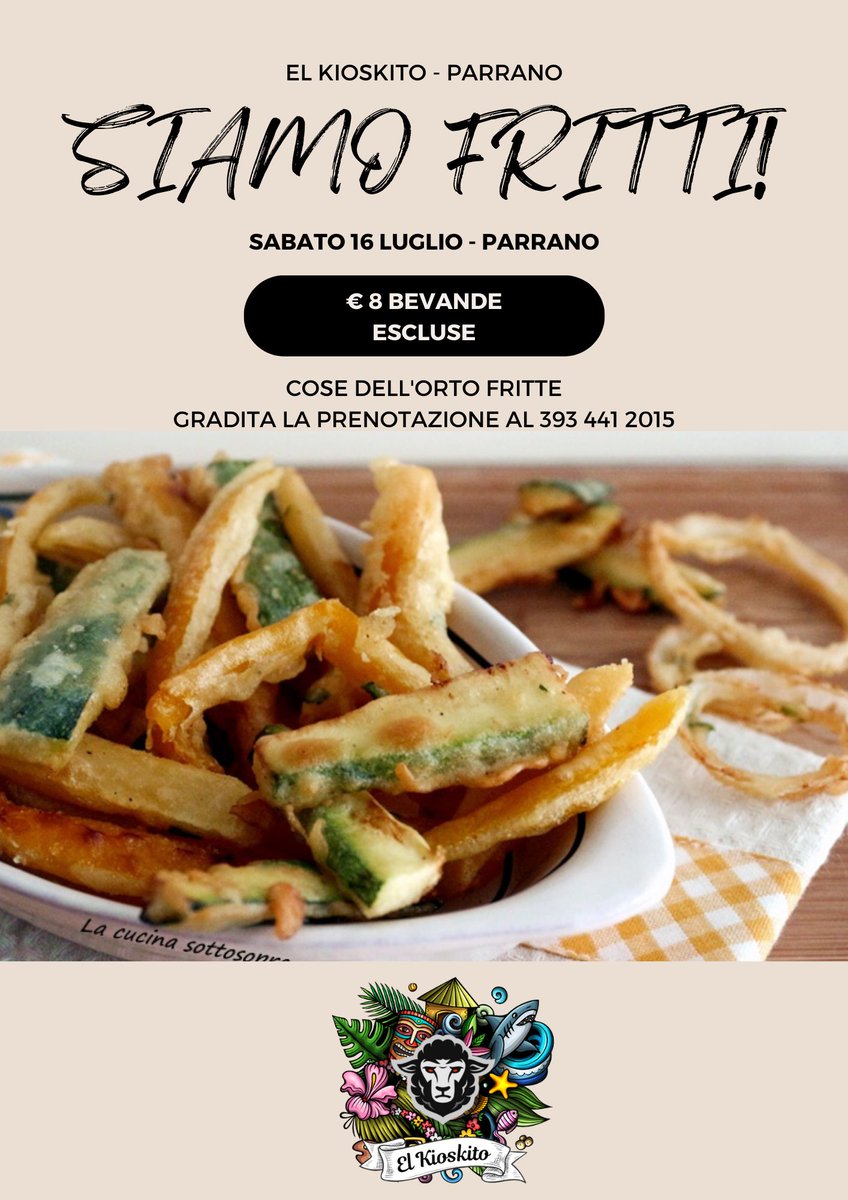 plusultrapa's tweet photo. 🫠 SIAMO FRITTI! SABATO 16 LUGLIO ORE 19:00 EL KIOSKITO - PARRANO #ORVIETO #UMBRIA
🥒 VERDURE E ALTRE PRELIBATEZZE 
💰 € 8 A PERSONA BEVANDE ESCLUSE
ℹ️ Info e prenotazioni IN DIRECT https://t.co/9OHrnFpXRP