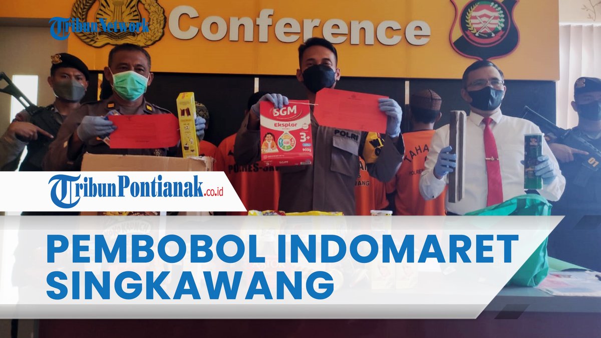 tribunpontianak's tweet photo. ®️ 🔴Inilah Pelaku Pembobol Indomaret di Singkawang https://t.co/cQ9YZFceSi lewat @YouTube
#pelaku #pembobol #indomaret #singkawang #SingaporeOpen2022 HERE WE GO #instagramdown Jessi jeno Ajax #เจฟชวนเอฟลาโรชขวดม่วง Lisandro Martinez One Piece https://t.co/aLTH4KYAmQ