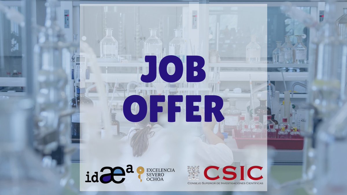 IDAEA_CSIC's tweet photo. 📢 #PostdocPosition at IDAEA!
Within the #EPIBOOST project, the candidate will study the interplay between the epigenome and the transcriptome of 🐟 #zebrafish in response to pollutants.
📅Apply until 15/08 and join @NavarroMartinL's team!
🔗https://t.co/EjB2mWrJhV
@DPE_CSIC https://t.co/R7cPcNA5nN