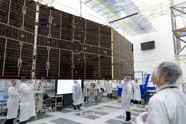 pvmagazine's tweet photo. Solar panels power the largest optical telescope in space: Our deepest view into the universe is powered by PV. NASA was one of the earliest adopters of solar technology, and it continues to be an important feature of… https://t.co/ZlFjVCLkBW #solarenergy #solar #sustainability https://t.co/Z1bm5kL8Dy