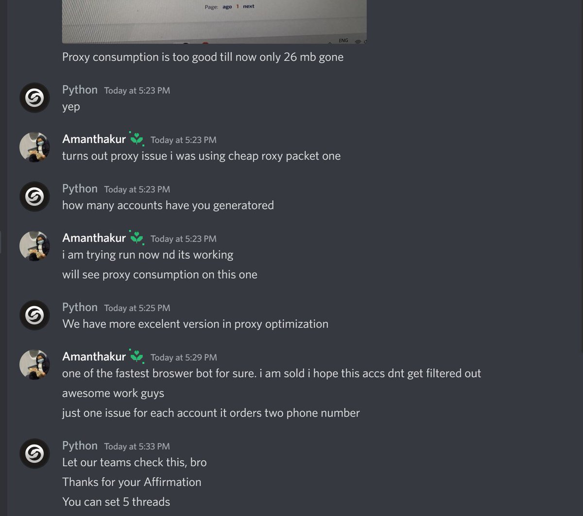 PythonNotify tweet media