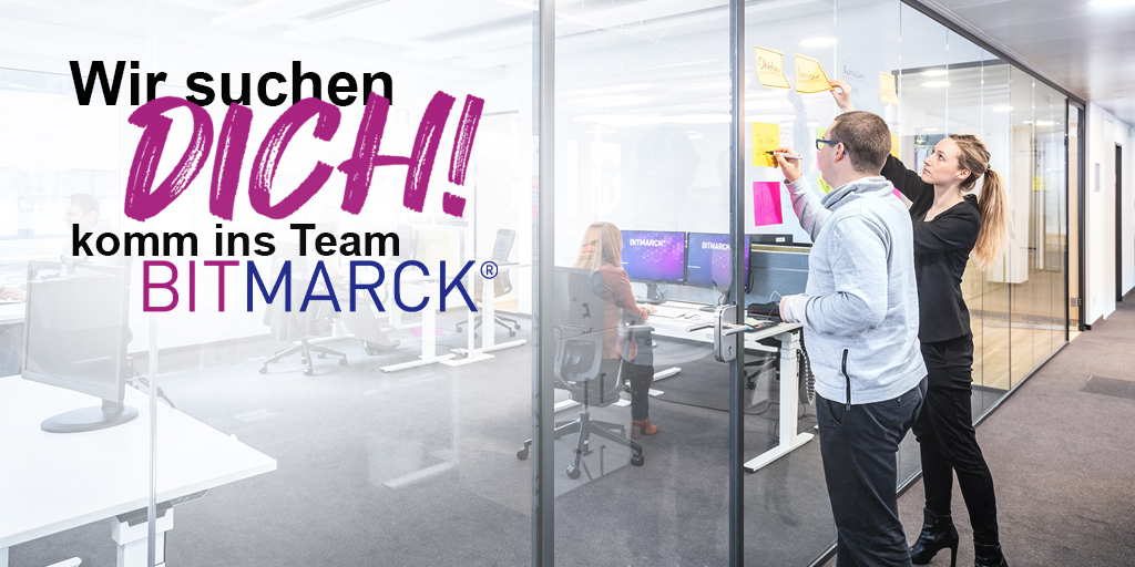 Team_BITMARCK's tweet photo. Zeit für was #Neues? Aktuell haben wir viele spannende #Stellenausschreibungen online! Vom Strategischen #Produktmanager bis hin zum #IT-Administrator ist alles dabei. Interesse? Dann geh jetzt auf unsere #Webseite https://t.co/4IfqoSgGGt – Wir freuen uns auf deine #Bewerbung 😊 https://t.co/nSPInq6Zr5